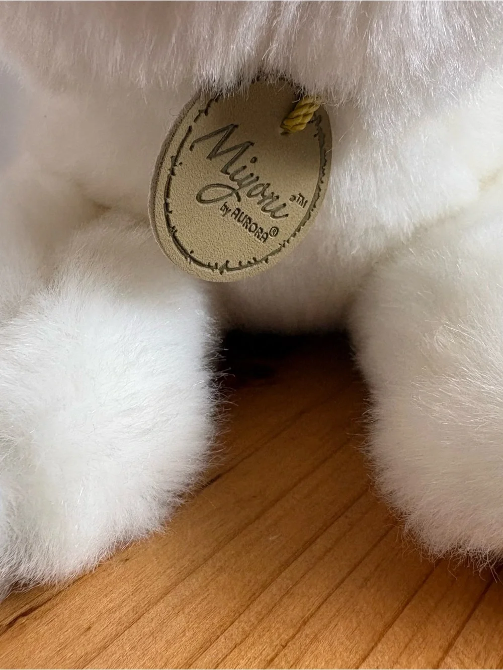 Miyoni Tots Siberian Husky Puppy 12” Plush Dog Aurora Toy Laying Down